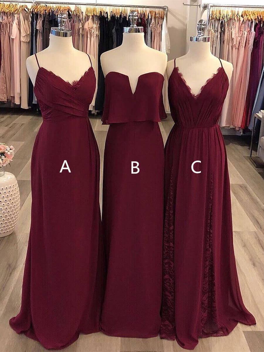 Birdy Gray Women XS burgundy Red maxi dress sleeveless gown Chiffon Formal