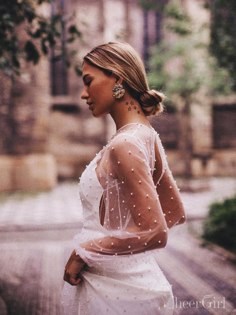 THEODORE | pearl wedding veil