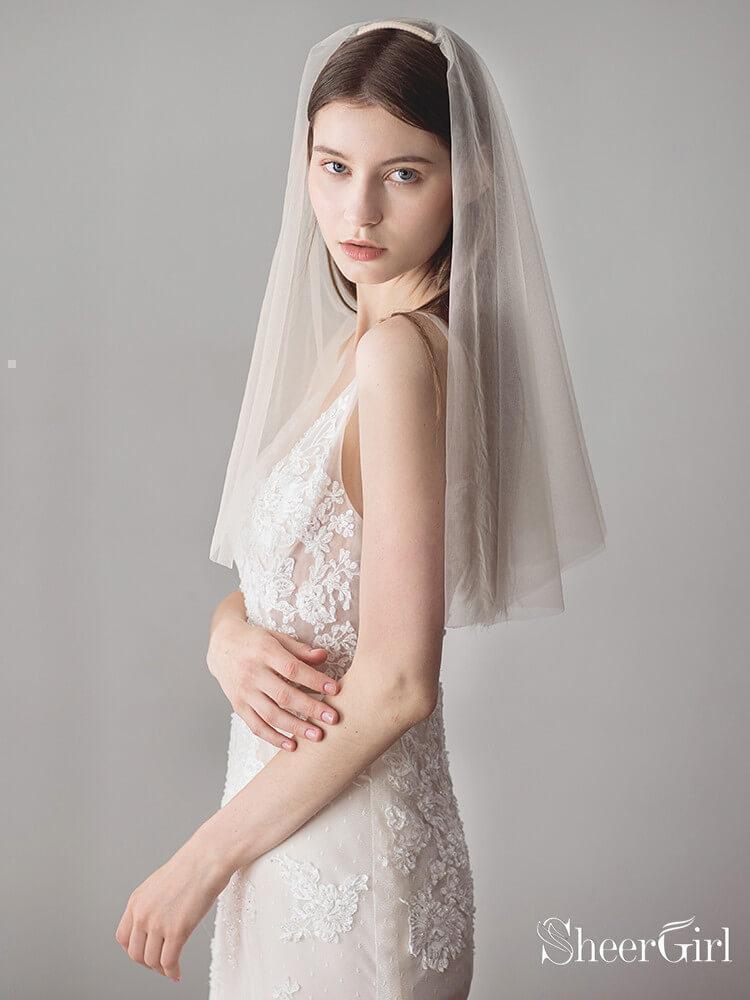 PALOMA | Champagne wedding veil