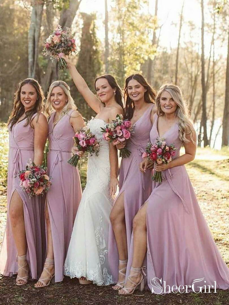 Elegant A-line Lavender Long Prom Dresses Beautiful Evening Gowns Form –  SELINADRESS