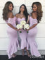 Cheap Off the Shoulder Mermaid Bridesmaid Desses ARD1916