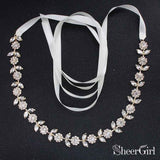 Glittering Rhinestone Bridal Sashes ACC1149-SheerGirl