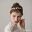 Gold Leaf Headband with Pearls ACC1116