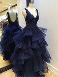 Lace Cute Homecoming Dresses Multilayered Organza Short Homecoming Dresses ARD1127-SheerGirl