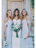 Long Cheap Mismatched Bridesmaid Dresses Mermaid Off Shoulder Bridesmaid Dress PB10032-SheerGirl