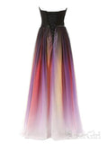 Ombre Evening Gowns Women's Elegant Dress Sweetheart Long Prom Dresses ARD3148-SheerGirl