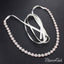 Rose Rose Silver Crystal Bridal Sashes ACC1151