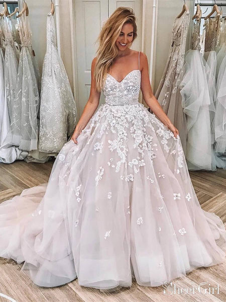 Applique shop ball gown