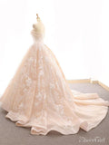 Strapless Lace Ball Gown Prom Dresses For Teens Sweet 16 Quinceanera Dress ARD2246-SheerGirl