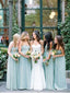 Strapless Long Bridesmaid Dresses Cheap Plus Size Simple Bridesmaid Dresses ARD1146