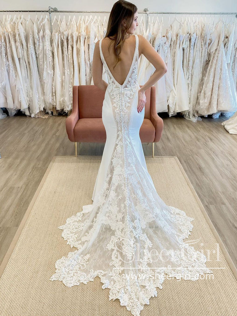 https://www.sheergirl.com/cdn/shop/products/V-Neck-Vintage-Lace-Mermaid-Wedding-Gown-Boho-Wedding-Dress-with-Shaped-Train-AWD1890_1024x1024.jpg?v=1662118658