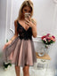 V-neck Short Homecoming Dresses Cheap Beaded Short Formal Dress ARD2429