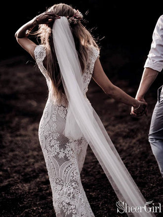 Boho Wedding Dress, Bohemian Wedding Dress