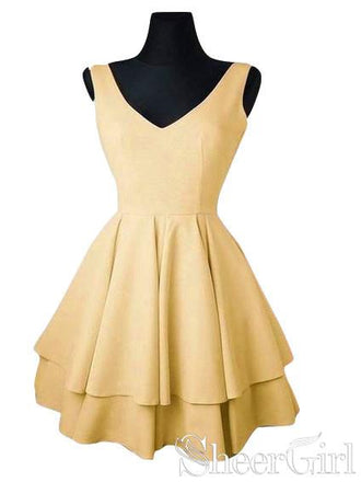 8th grade yellow homecoming dresses